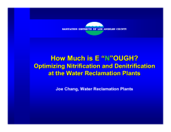 Nitrification-DeNitrification