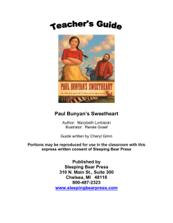 Paul Bunyan`s Sweetheart