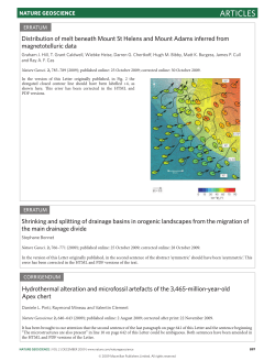 Hydrothermal alteration and microfossil artefacts of the