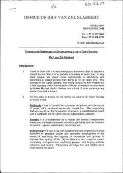 OFFICE OF DR JF VAN ZYL &sect;LAlllIRJERT