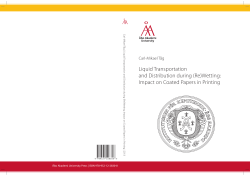 Liquid Transportation and Distribution during (Re)Wetting