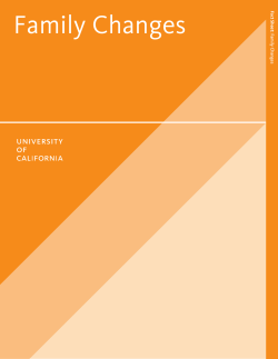 Family Changes Fact SheetPDF - UCnet