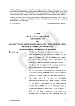 Law No. 37 of 2004