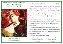 Preservation Fund Postcard - The Holyoke Merry-Go