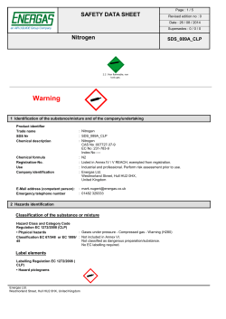 Nitrogen - Energas