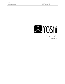 Design Description Version 1.0