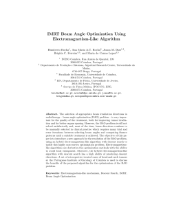 IMRT Beam Angle Optimization Using Electromagnetism