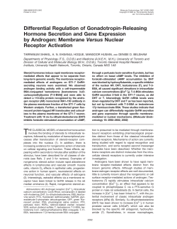 Differential Regulation of Gonadotropin