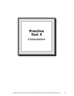 Practice Test 4