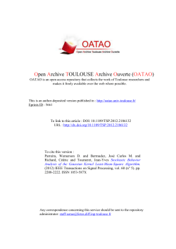 Stochastic behavior analysis of the Gaussian Kernel least