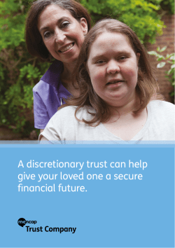Mencap Trust Company brochure