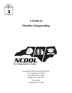 A Guide to Machine Safeguarding