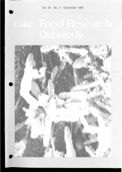 FRQ Vol 45 No. 4, 1985