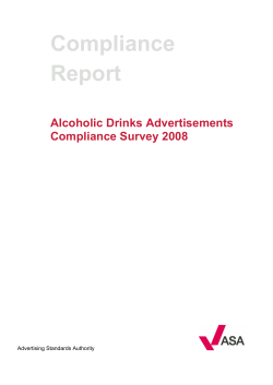 Compliance Report - Advertising Standards Authority