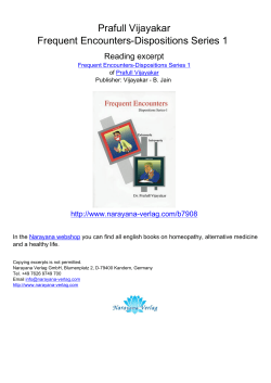 Prafull Vijayakar Frequent Encounters