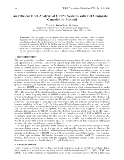 An Efficient BER Analysis of OFDM Systems with ICI Conjugate
