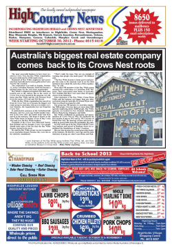 Australia`s biggest real estate company comes