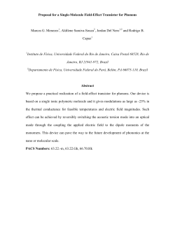 Proposal for a Single-Molecule Field