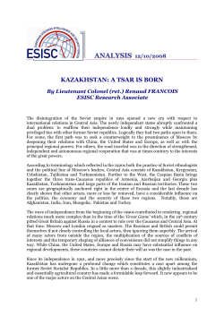 Kazakhstan, a star is born