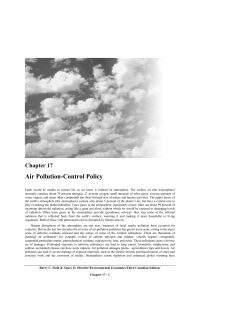 Air Pollution-Control Policy