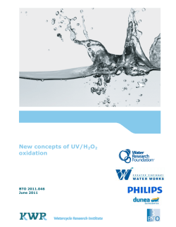New Concepts of UV/H2O2 Oxidation