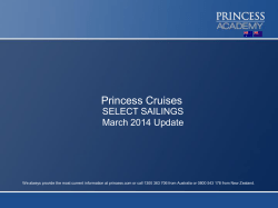 amenity points - Princess Cruises
