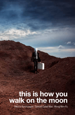 this is how you walk on the moon