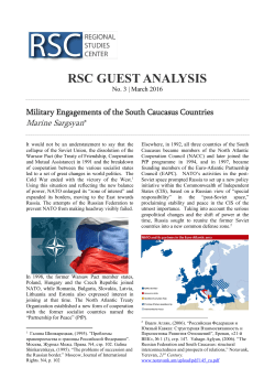 rsc guest analysis - Regional Studies Center