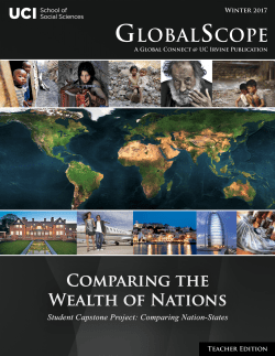 Comparing the Wealth of Nations