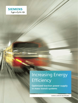 Increasing Energy Efficiency