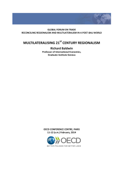 Multilateralising 21