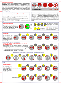 2 Colors Sphere Level 1 Tutorial
