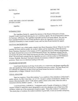 MARYLAND FACTUAL BACKGROIIND LEGAL ANALYSIS ,"r&igrave;d"rr