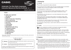 Instruction Manual and Warrnty Certificate ver. 1.1