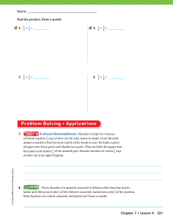 Problem Solving &bull; Applications
