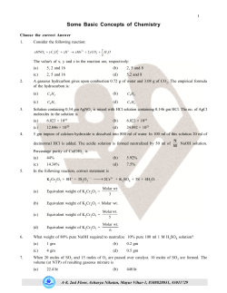 Chemistry CH-1