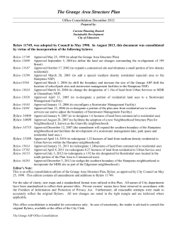 The Grange ASP Consolidation