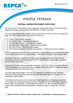national awards recognise `good eggs`