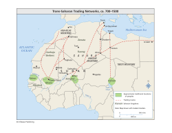Trans-Saharan Trading Networks, ca. 700&ndash;1500