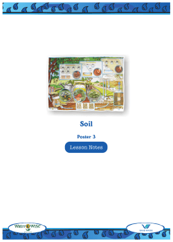 Soil Lesson Notes