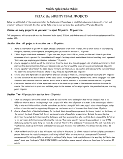 Freak the Mighty by Rodman Philbrick