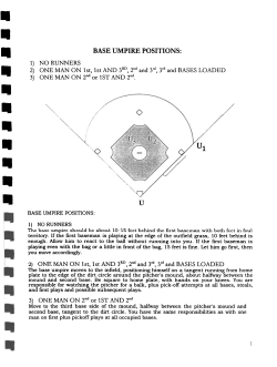 BASE UMPIRE POSITIONS: - Greater Taunton ABUA Website