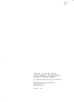 An Essay Comparing the Indo