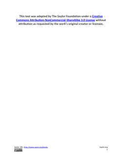 Chapter 22, Section 1: Introduction to Commercial Paper