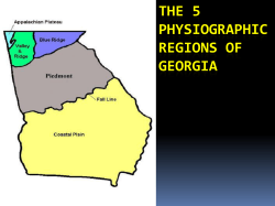 The 5 Regions of Georgia!