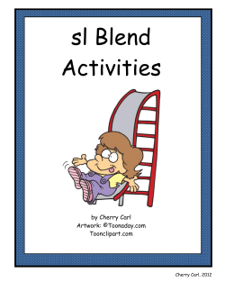 sl Blend Activities