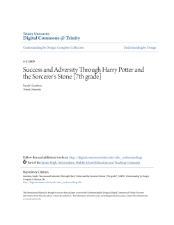 Success and Adversity Through Harry Potter and the Sorcerer`s