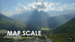 map scale - Mountain Skills