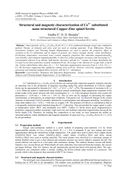 Structural and magnetic characterization of Co