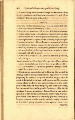 560 Botanical Observations by Charles K&ouml;nig.. The following